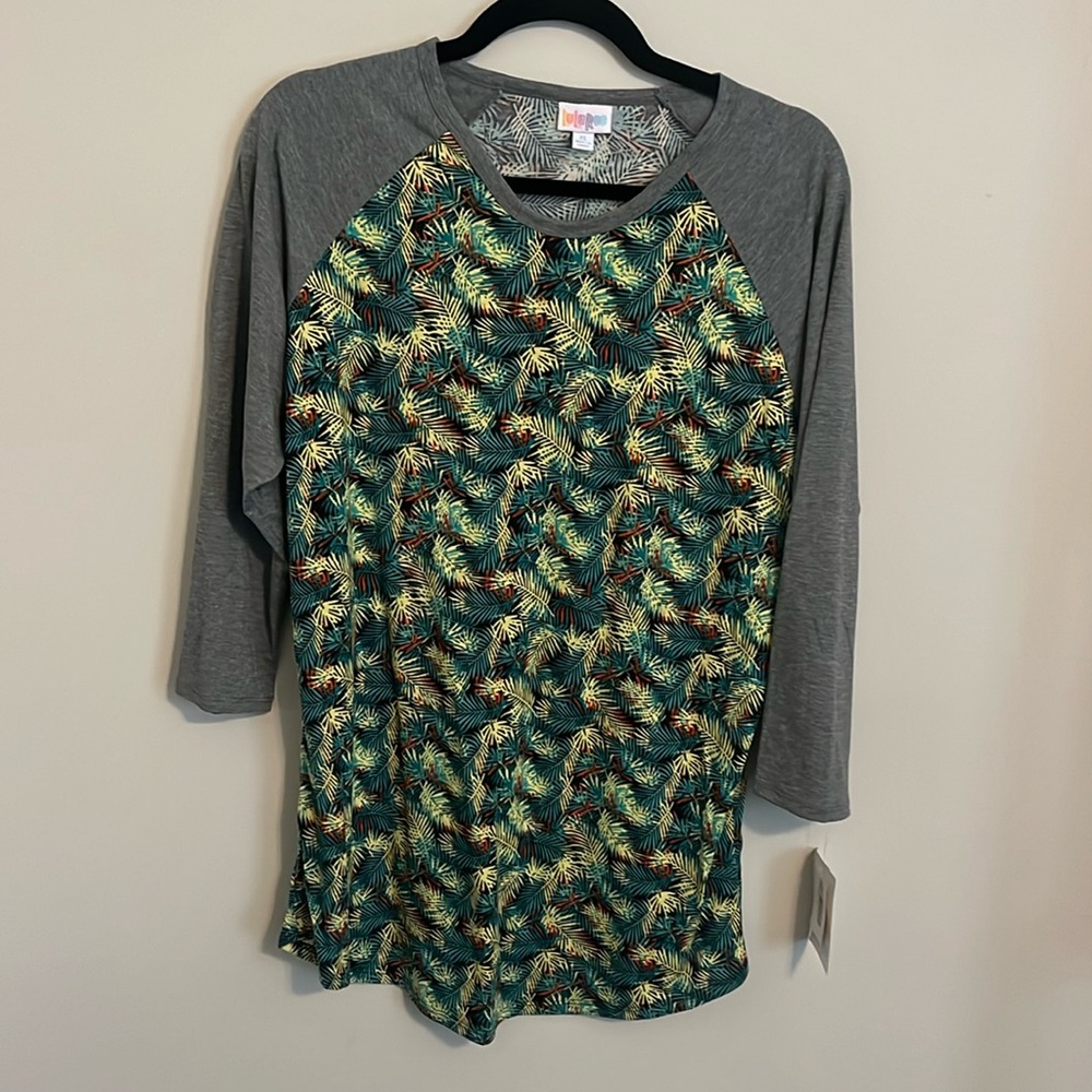 XL Palm LuLaRoe Randy Tee